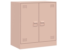 Aparador 67x39x73 Cm Aço Rosa MAISON EXCLUSIVE
