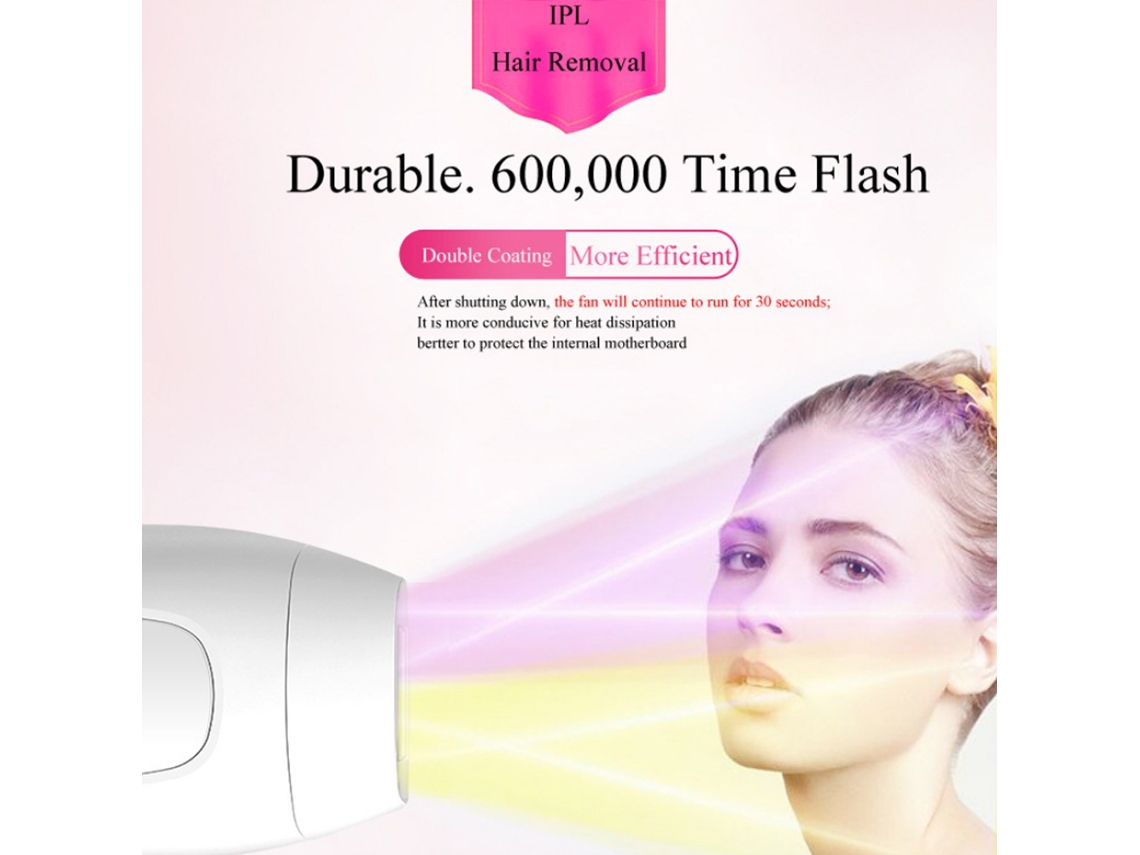 2026 máquina Ipl de Depilación Corporal e Facial Painless Epilador Eléctrico com Resfriamento para Depilación Permanente