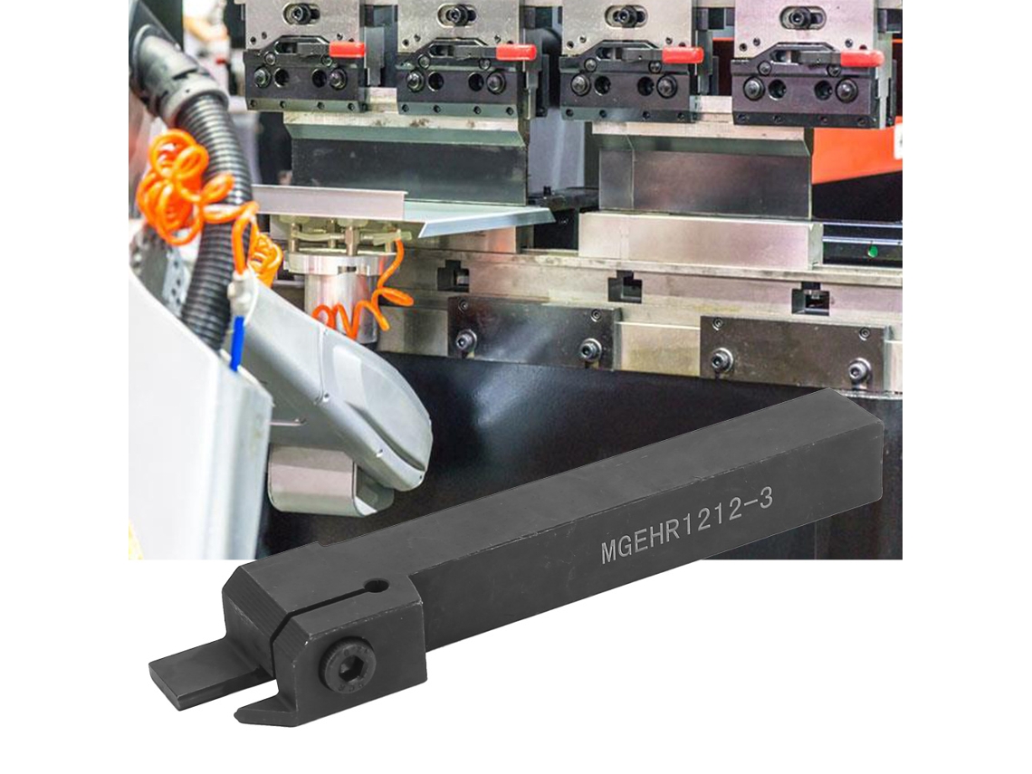 Laxiscreed Suporte Para Ferramenta De Torno Mgehr1212 Com Inserções Mgmn300 De Alta Precisão