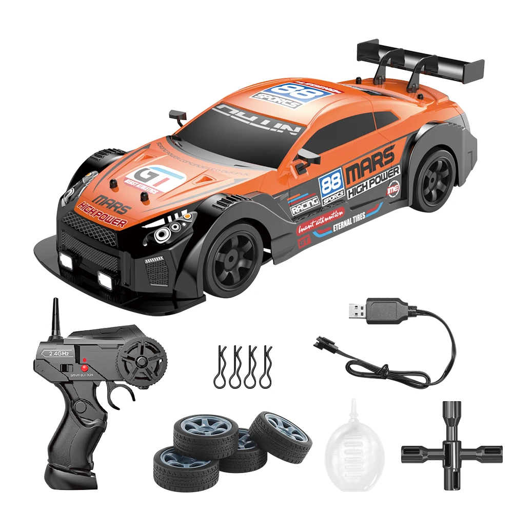 Carro de Corrida de Drift de Alta Velocidade com Controle Remoto 2.4g MDUG