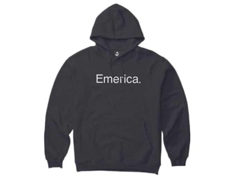 Camisola para Homem EMERICA Pure Logo Preto para Outdoor (M)