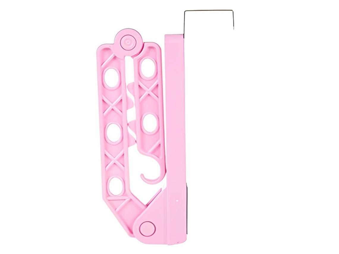 Cabides - Organizador De Roupeiro - Organizador De Guarda-roupa - Cabide Dobrável - Rosa