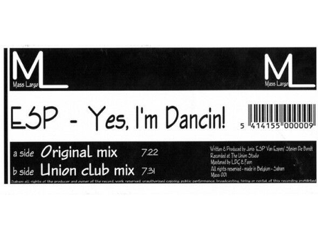 Vinil Yes, Im Dancin! Mass Largo
