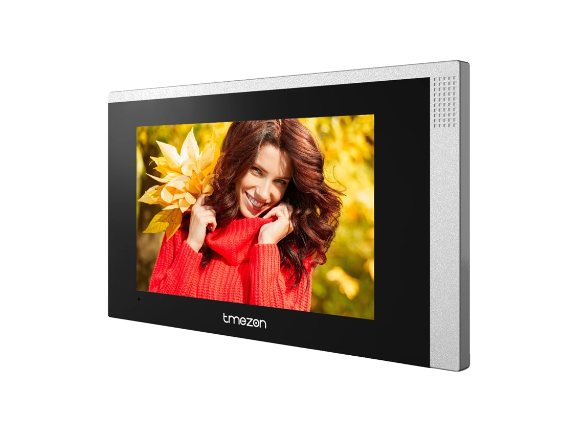 Campainha De Vídeo Tmezon, Tela Touch Colorida De 7 Polegadas, Desbloqueio Remoto Via Smartphone, Mz-ip-v728tw