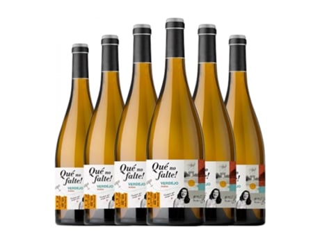 Vinho branco QUÉ NO FALTE! Qué no falte! Verdejo Rueda Jovem (0.75 L - 6 Unidades)