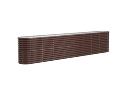 Garden Raised Bed, Garden Raised Beds Vidaxl Marrom Aço (332 X 40 X 68 Cm)