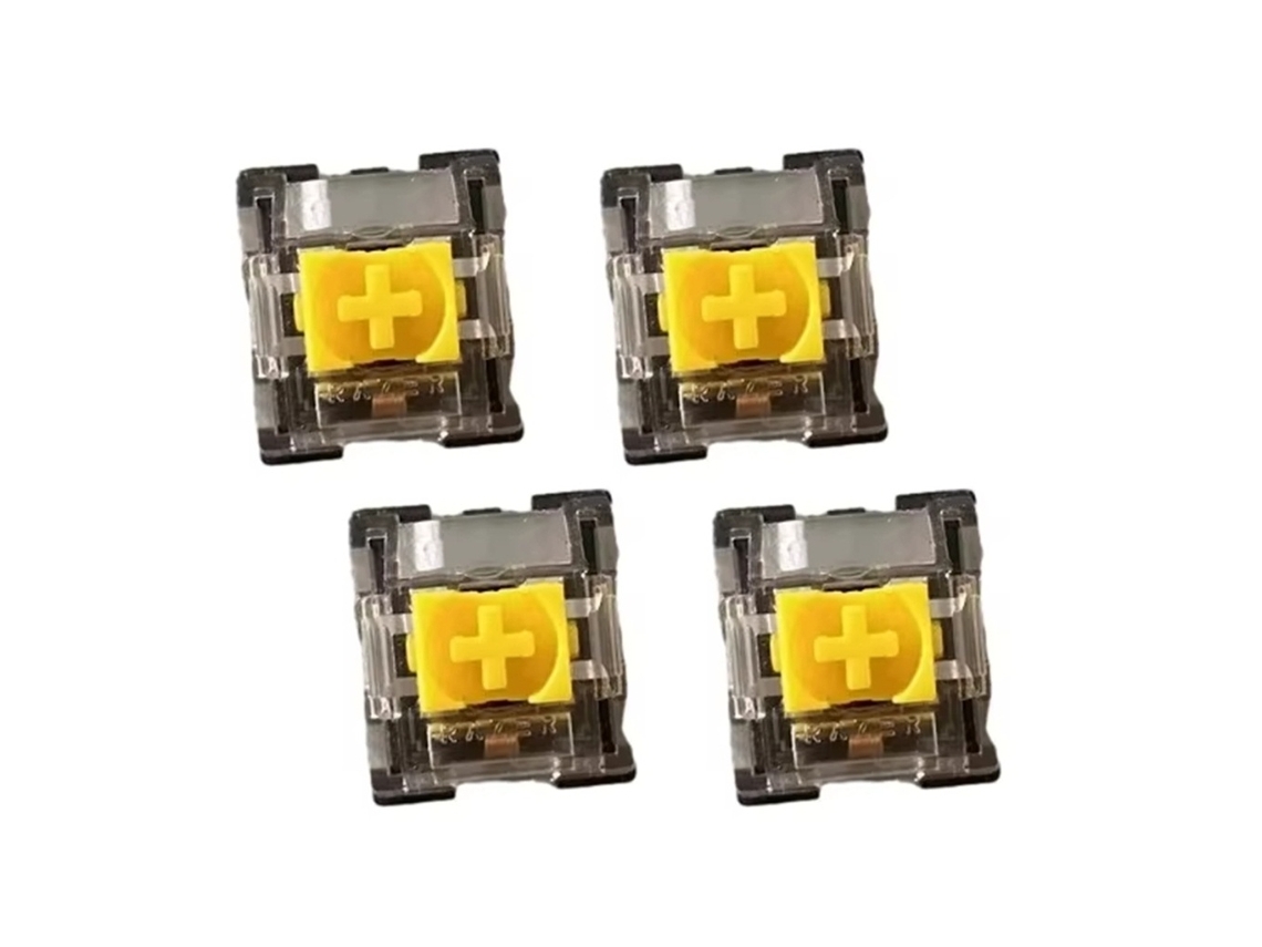 Lurelia Tecla Para Teclado Switches Rgb Amarelos De 3 Pinos Para Teclados Mecânicos Gamer Blackwidow V3pro