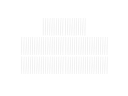 100 Espirais de Encadernação Metal 19mm 48 Dentes 4:1 Capacidade 170 Folhas A4 Branco | S/MARCA