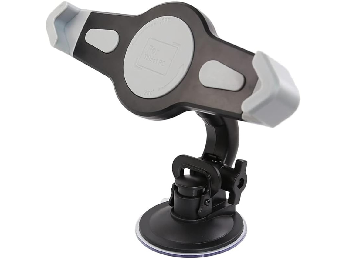 Suporte Para Tablet Veicular Com Ventosa, Em Abs, Para Navegação, Preto.