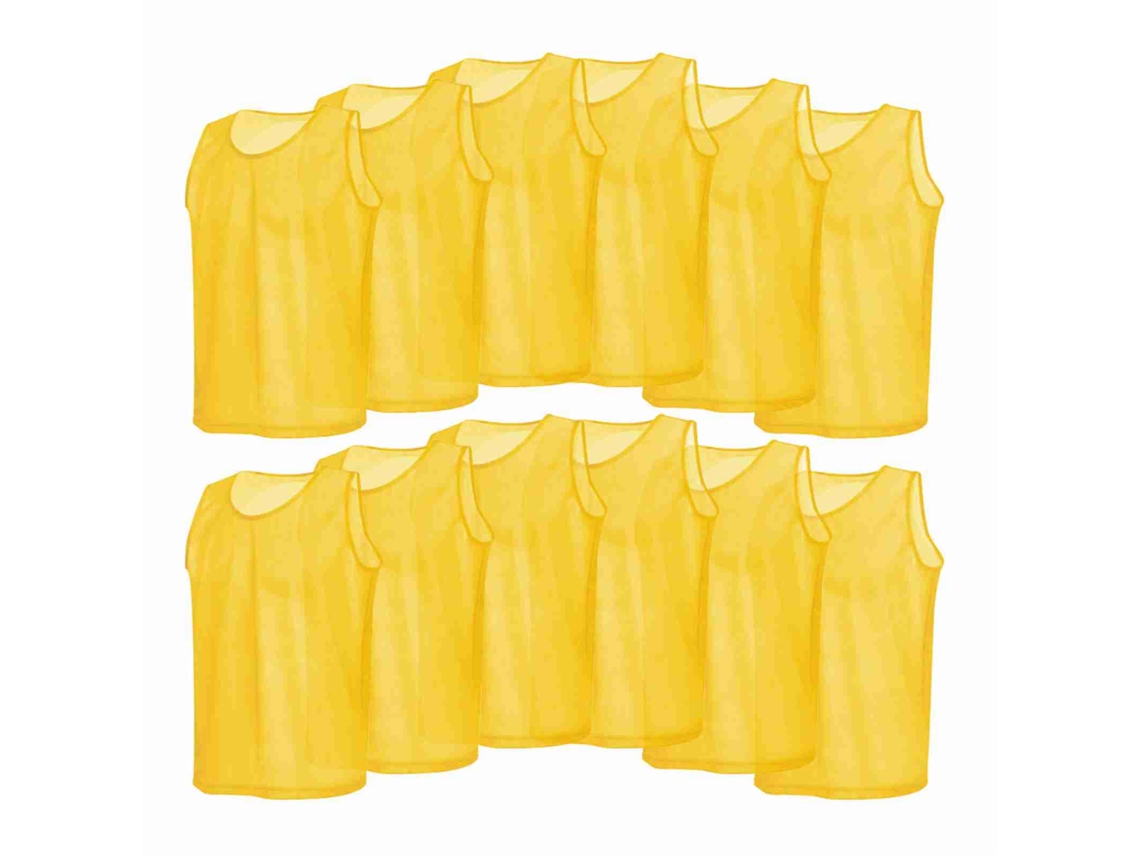 Colete De 12 Coletes De Treinamento De Futebol Mesh Respirável Para Adultos Camisetas Scrimmage
