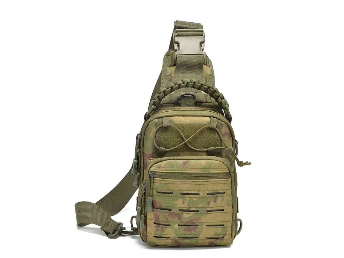Mochila De Ciclismo Portátil Para Atividades Ao Ar Livre, Com Alça De Ombro, Estilo Camuflado, Para Desportos De Campo - 5