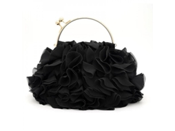2026 Bolsa de Mão Floral de Seda para Mulher Bolsa de Noite Prom Elegante S/MARCA