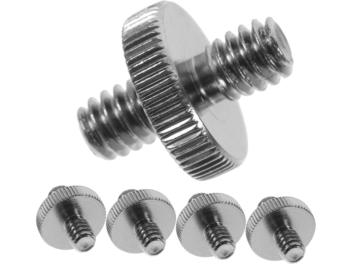 Adaptador de Flash 1/4" com Rosca para Tripé Telescópico AQUAFORGE