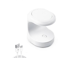 Mini lâmpada LED UV branca para unhas, secador de unhas portátil com aplicador de dedo e lâmpada de cura elétrica LY EBIKE