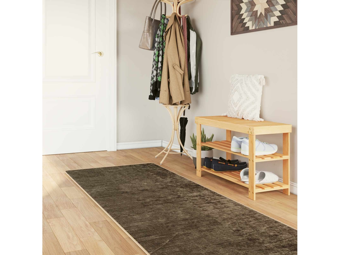 Vidaxl Passadeira Marsa Verde Floresta 100 X 350 Cm Poliéster E Pvc
