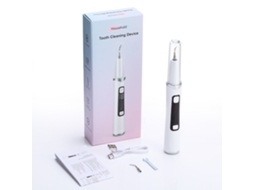 (branco) Scanner Dental Ultrassônico Elétrico, 5 Modos, Remove Tártaro E Incrustações.