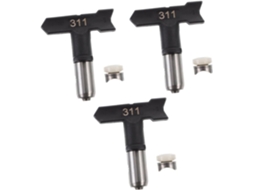 Conjunto De 3 Bicos De Pulverização Sem Ar Com Vedação Hermética Para Pintura.