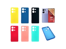 Lurelia Capa Silicone Líquido Para Xiaomi Redmi Note 13 Pro 4g/poco M6 Pro 4g, Toque Ultramacio