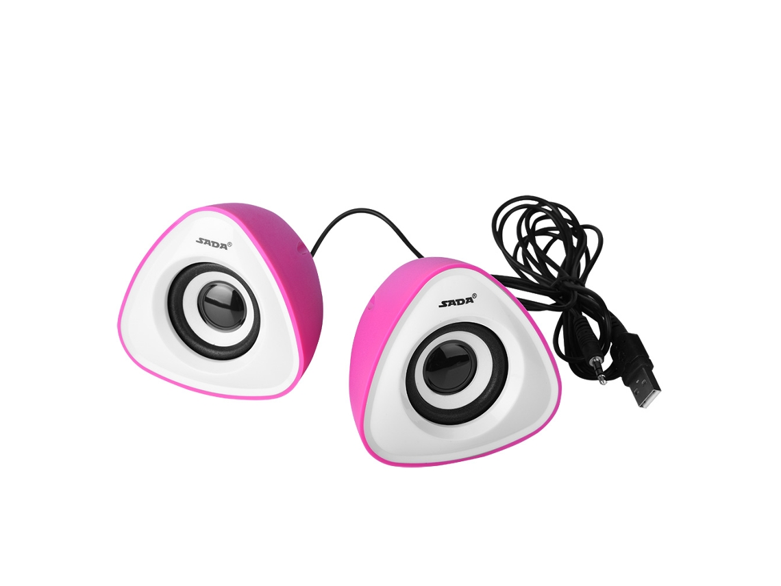 Mini Estéreo Bass LAXISCREED Rosa