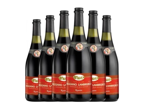 Vinho RIUNITE Reggiano Doce Emilia Romagna (0.75 L - 6 Unidades)