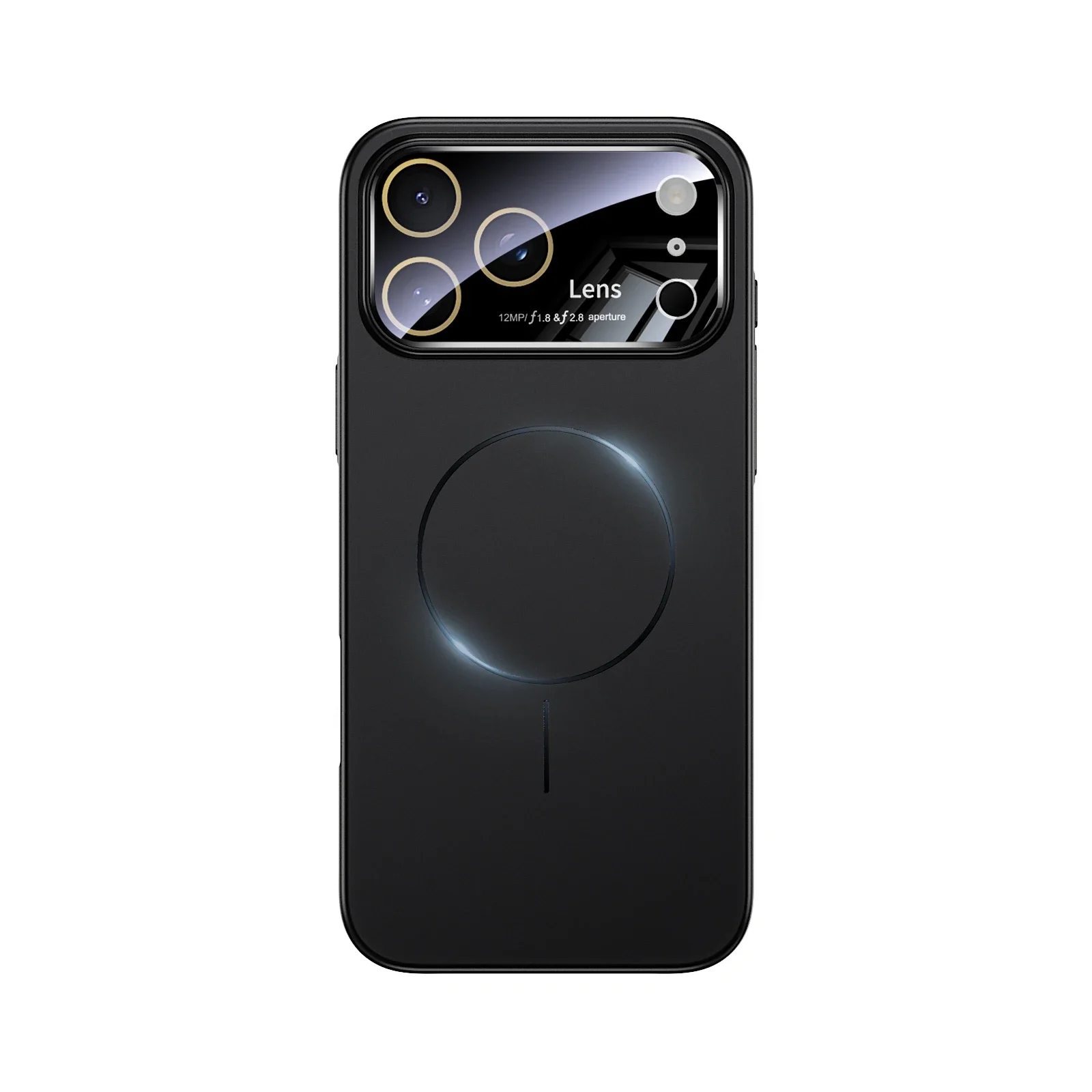 (preto, Iphone 13 Pro Max) Capa Protetora De Lente, Material De Pc Com Toque Suave, Capa Protetora Para Carregamento Sem Fio Magnético