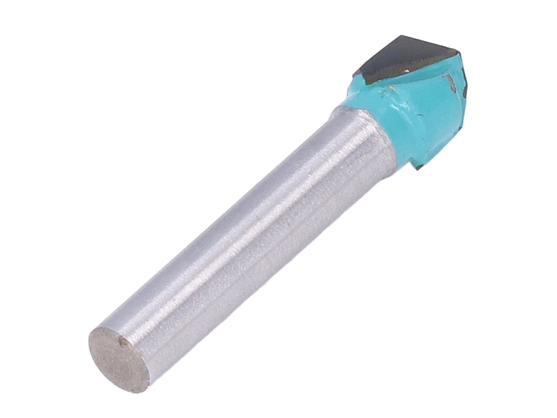 Laxiscreed Fresa De Prego V Para Trabalhos Em Madeira, Diâmetro De 10mm, Corte A 90 Graus