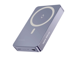 Powerbank Magsafe Slim Qi2 15w 10000mah com carregamento Usb c Pd 20w SWISSTEN