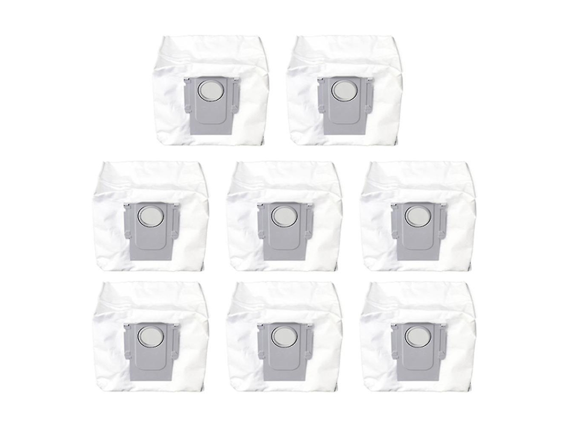 Saco de pó de 8 peças para Xiaomi Roborock S7 Maxv Ultra Q5+ Q7+ Q7 Max+