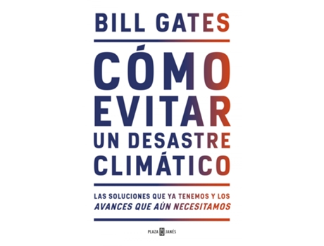 Livro Cómo Evitar Un Desastre Climático de Bill Gates (Español)