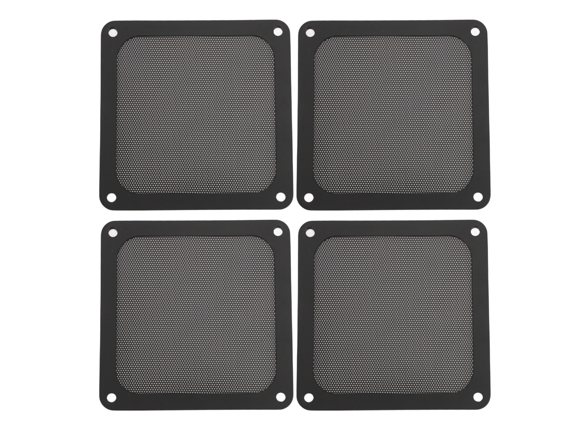 Filtro de Poeira Magnético para Ventoinha Pc 120mm 4pcs Preto