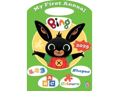 Livro Bing Official My 1st Board Book Annual 2025 de Little Brother Books (Inglês - Capa Dura)