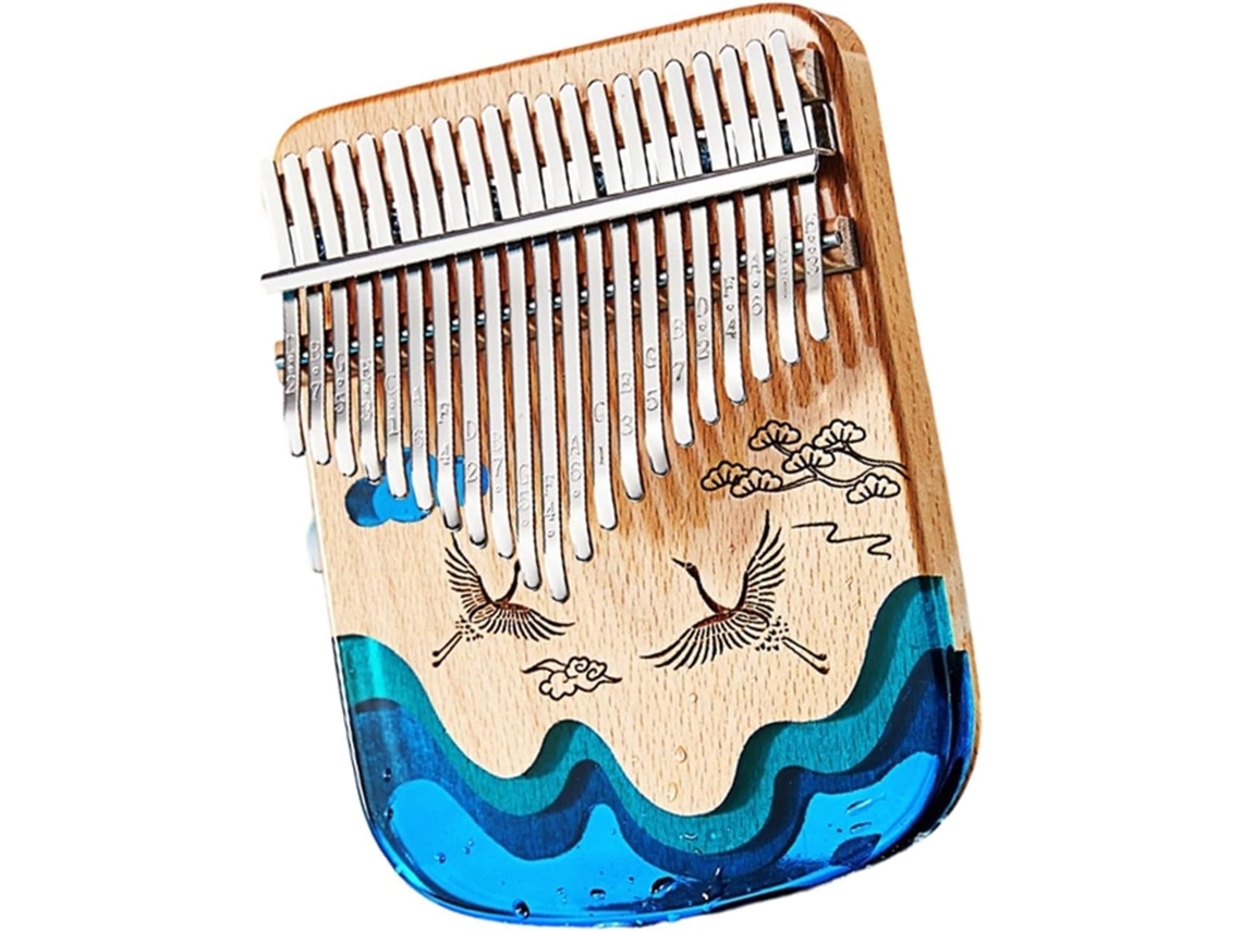 Kalimba 17 21 Para Prática De Fingerstyle, Instrumento Profissional Com Caixa De Presente