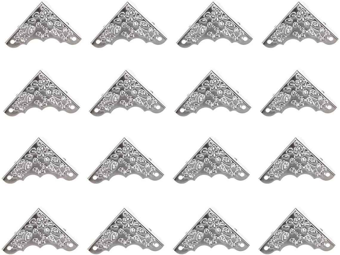 Protetores De Canto Metal, Protetores De Canto Vintage, 12 Peças, Bronze Antigo, Para Caixa De Joias, Pé De Canto