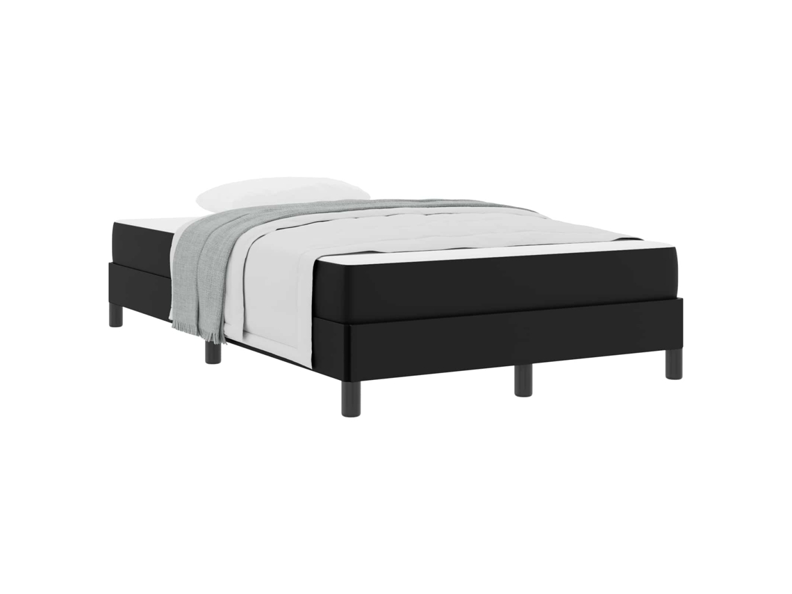 Estrutura da Cama com Colchão Preto Tecido MAISON EXCLUSIVE 120x190 cm