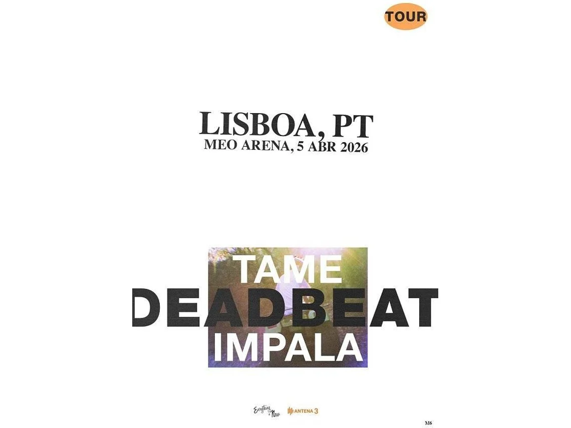 Bilhete Tame Impala | SPRING TOUR 2026 | LISBOA
