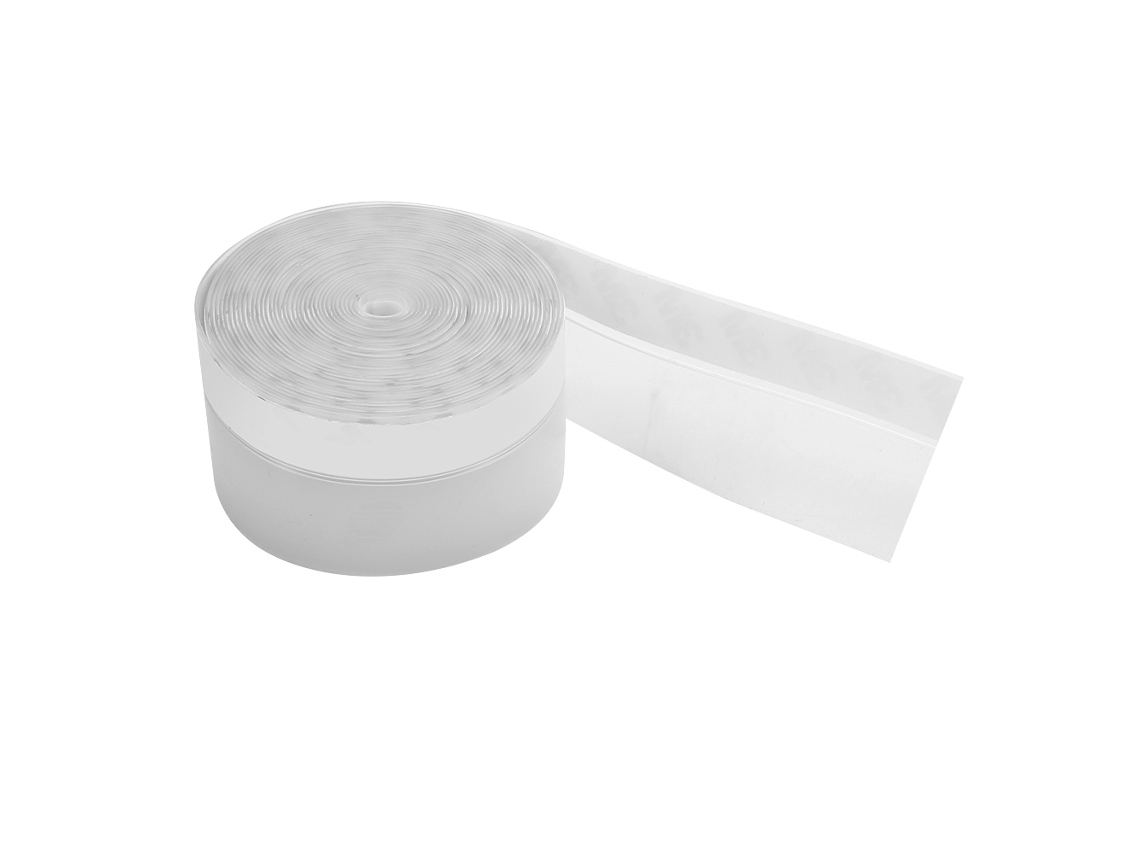 Fita Seladora Autoadesiva Transparente 5m 45mm Isolamento Som Poeira