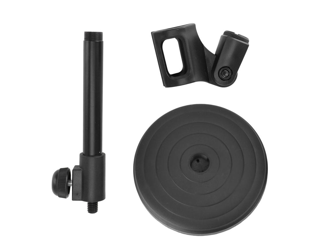 Suporte de Microfone de Mesa com Base e Clip Ajustável S/MARCA