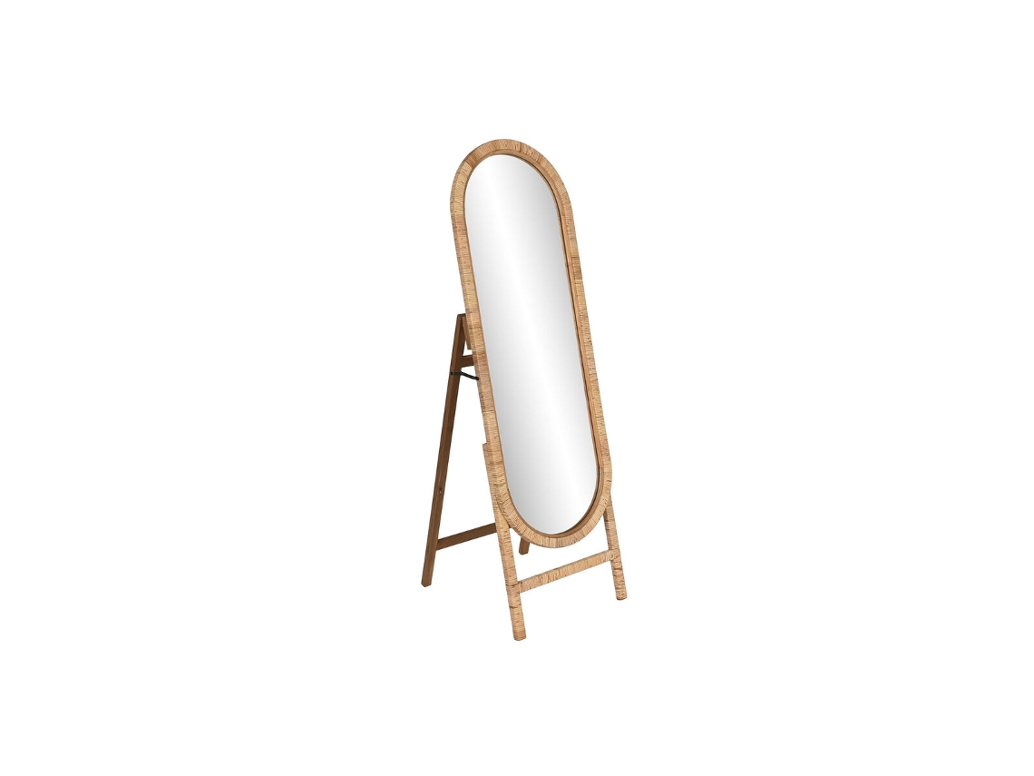 Espelho De Chão Home Esprit Natural 46,5 X 48 X 150,5 Cm