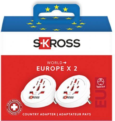 Adaptador SKROSS Duo World para Europe