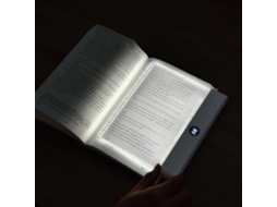 Luminária De Leitura Inteligente E Plana, Led Recarregável Com Luz