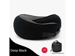 Lurelia Almofada De Viagem, Em Espuma Viscoelástica, Apoio Cervical, Cinza, Ref. L0365