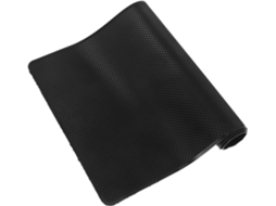 Tapete/almofada De Pvc Preto Antiderrapante, Resistente Ao Calor E Durável.