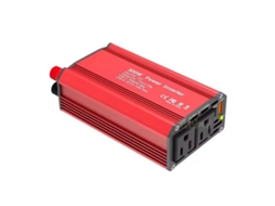 Inversor De Corrente 300w 12v Para 110v Usb-c Pd65w Usb A Qc3.0 Vermelho