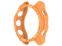 Capa Para O Relógio Garmin Fenix ​​​​8 De 47 Mm, Com Proteção Antirriscos Em Tpu. Laranja Hexinyigjly