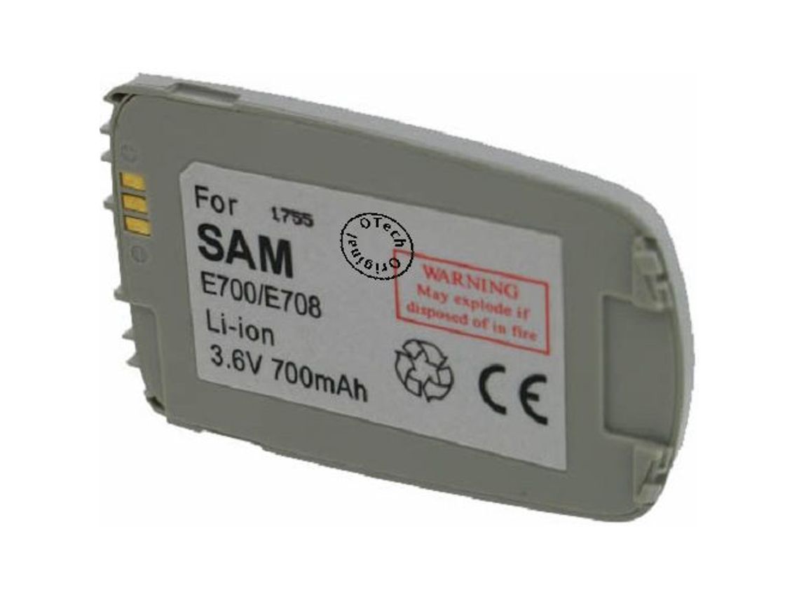 Bateria OTECH SMS121-4511 para SAMSUNG SGH E708 SILVER