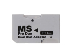 Leitor de Cartão Sd Tf, Adaptador para Slot Único/duplo para Controle Psp e Cartão AQUAFORGE