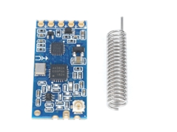 Módulo HC 12 com Puerto Serial Inalámbrico Si4463 1000m Antena de Resorte 433.4-473.0mhz com S/MARCA