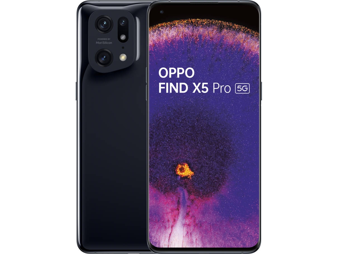 Smartphone OPPO Find X5 Pro (6.7'' - 12 GB - 256 GB - Preto)