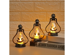 Lanterna Abóbora Halloween Portátil Decorativa Infantil