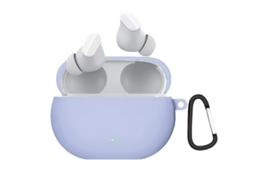 Capa De Silicone Roxa Compatível Com Fones De Ouvido Studiobuds, Capa Protetora Leve Brilvibera